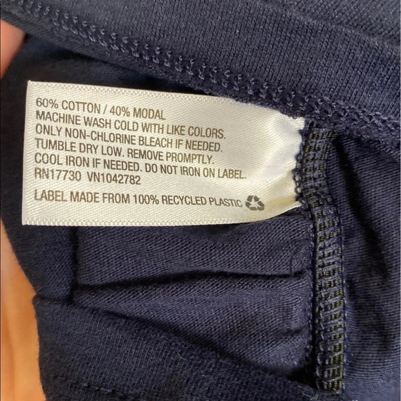 Isabel Maternity V-Neck Navy T-Shirt XXL - Picture 6 of 6